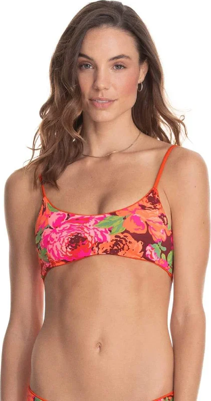 Elegant Style Ginger Orange Lanai Sporty Bralette Bikini Top - Women's|-|Haut de bikini bralette Sporty de Ginger Orange Lanai - Femme